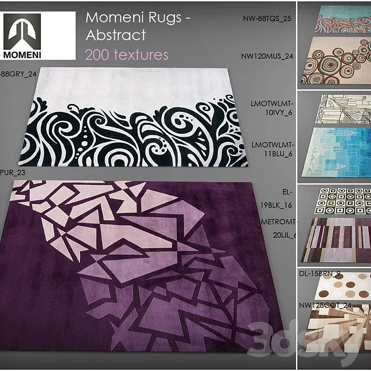 Momeni rugs - abstract